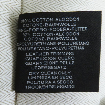 Hermes Escal Cognac Silver Hardware Cosmetic Pouch With Box Made In France