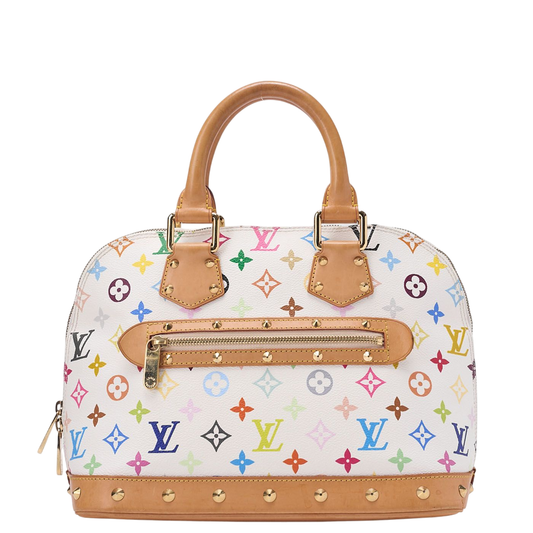 Louis Vuitton Monogram Multicolor Alma PM M92647 Handbag (gold Hardware)
