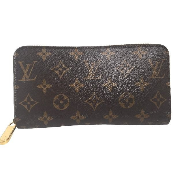 Louis Vuitton Monogram Round Zipper Zippy Wallet Long
