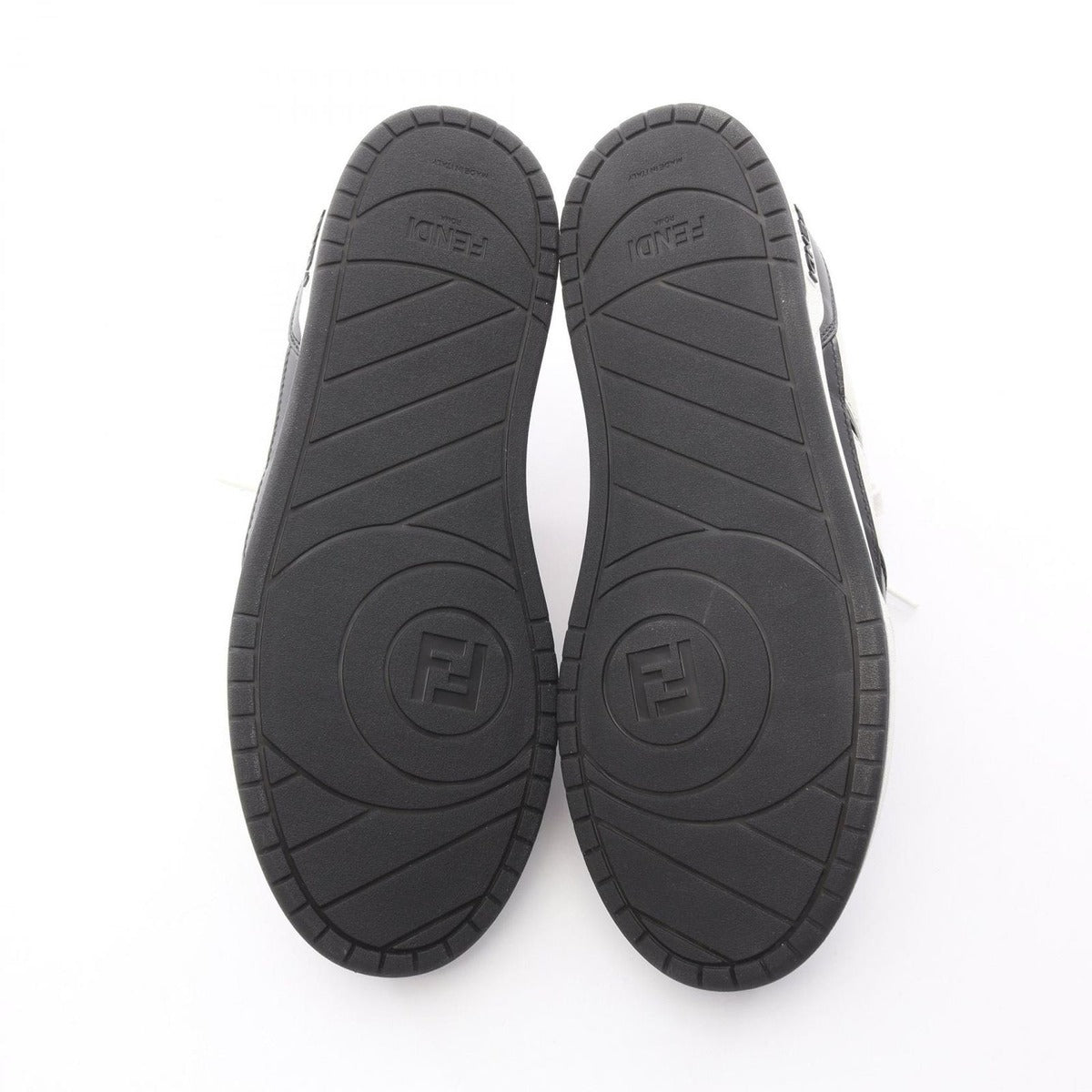 Fendi Sneakers Match Black White Leather — view 4