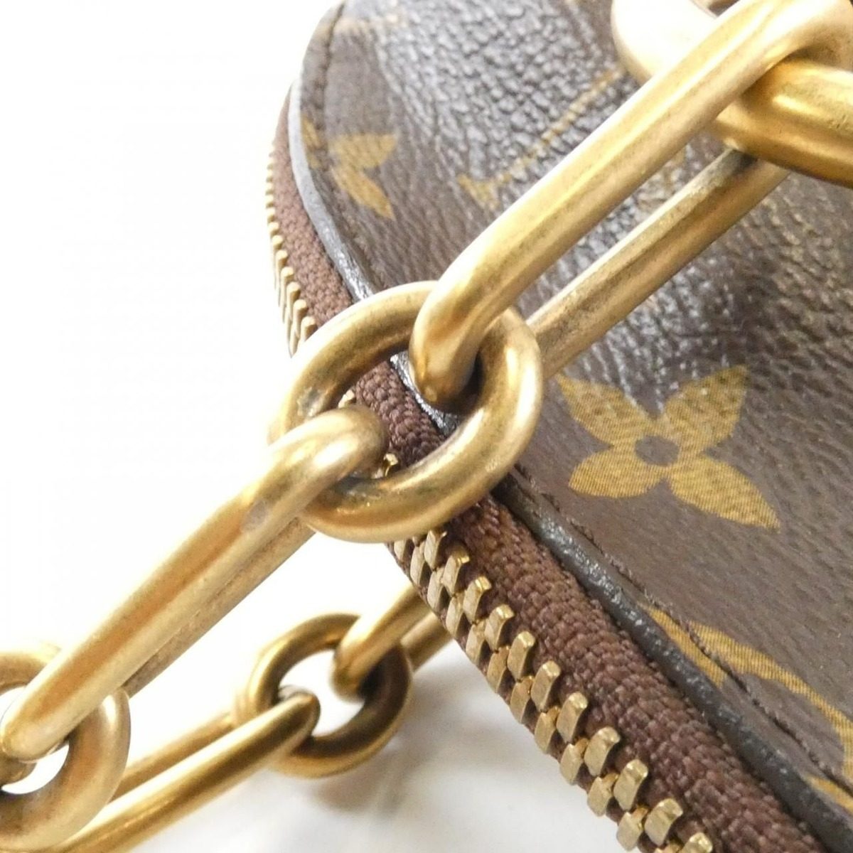 Louis Vuitton Monogram Perforated Shoulder Bag — view 7