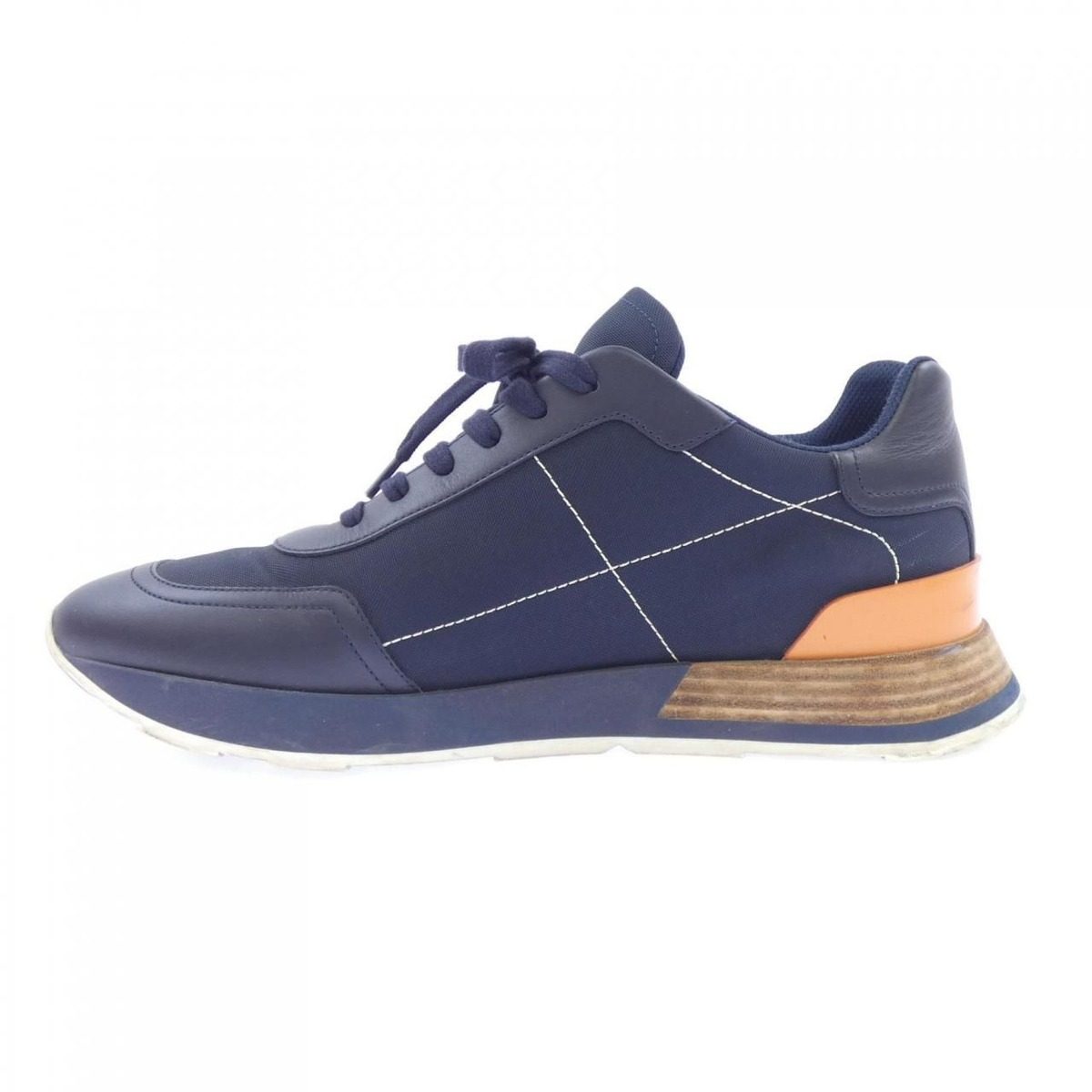 Hermes Drive Sneakers Navy — view 2