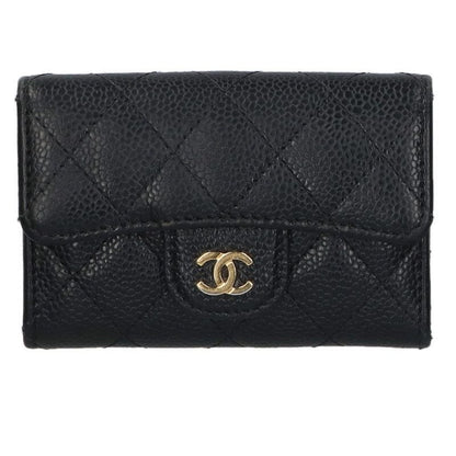 Chanel Quilted Card Case