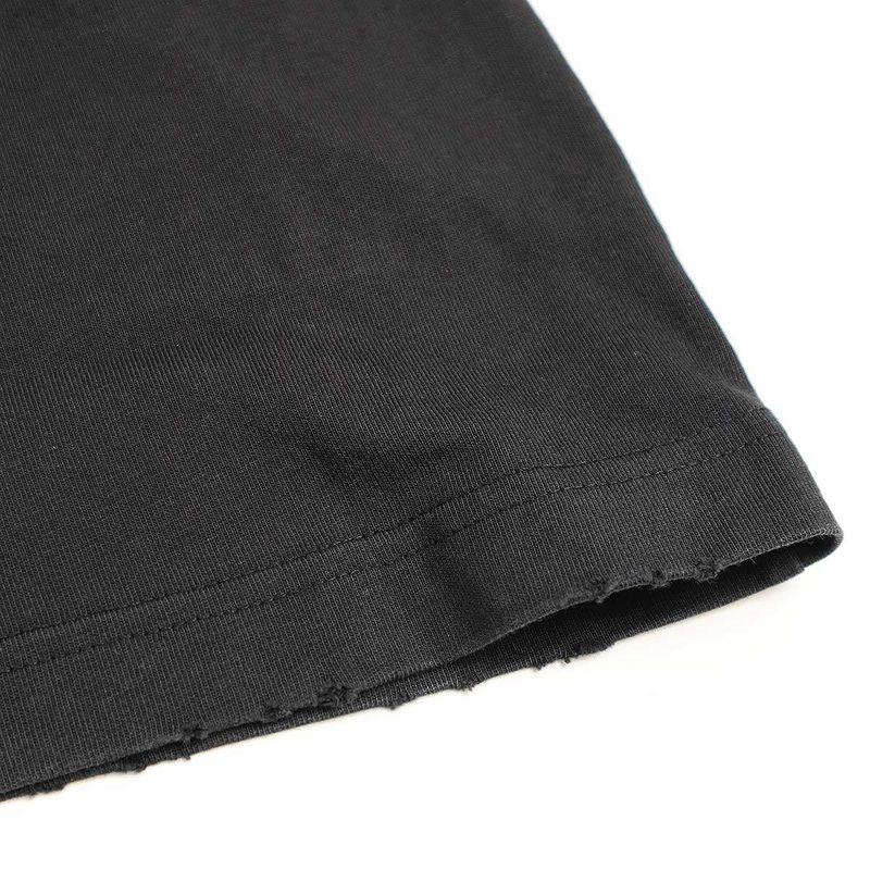 Balenciaga 24ss Logo Print Damaged Oversize D T-Shirt 764235 Tqvj8 Black XL