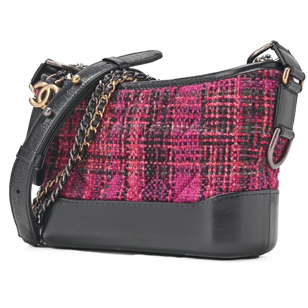 Chanel Chain Shoulder Bag Matelasse Gabrielle De Chanel Silver And Gold