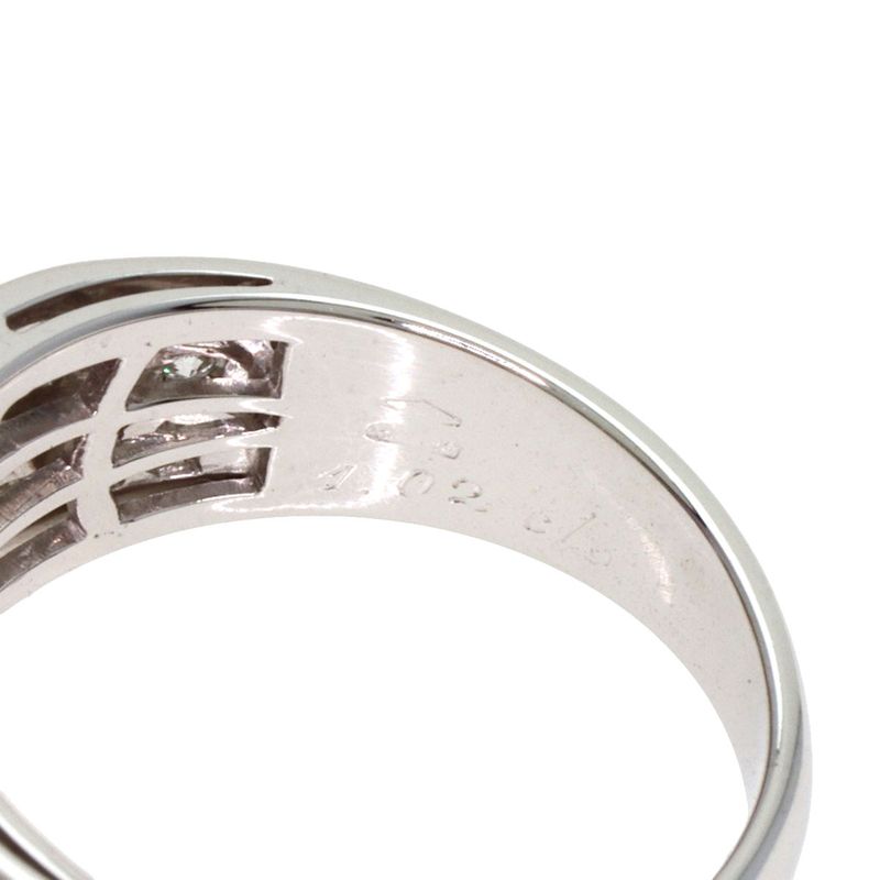 Bvlgari Bulgari Pink Sapphire Pavé Diamond Ring And Ring 18K White Gold Ladies