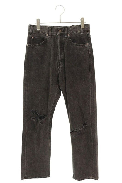 Celine 2n586919m Cart Jeans Damaged Denim Pants Men's 27