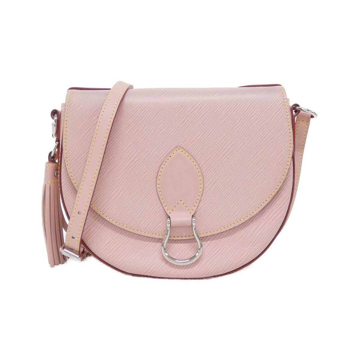 Louis Vuitton Epi Saint Cloud Shoulder Bag Rose Ballerin
