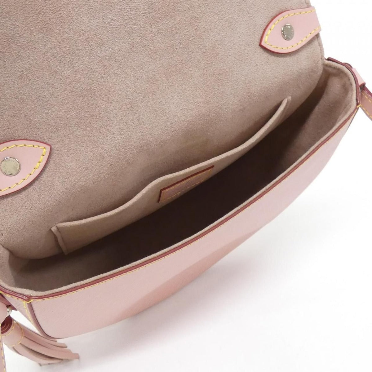 Louis Vuitton Epi Saint Cloud Shoulder Bag Rose Ballerin — view 8