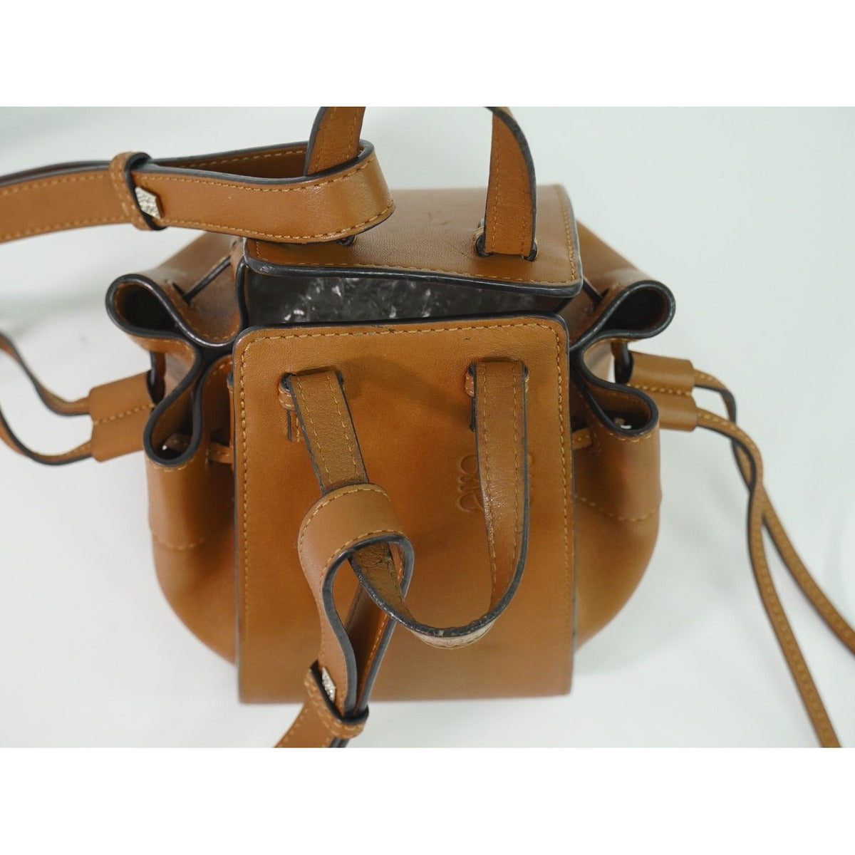 Loewe Hammock Drawstring Mini 2-Way Shoulder Bag Pochette — view 5