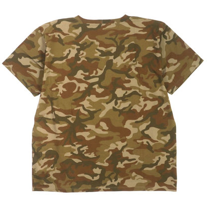 Celine 22SS 2x681246q Loose Logo T-shirt Cotton Logo Print Camouflage Pattern