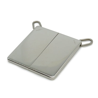 Hermes Symbole Symbol Plate Pendant Head Necklace Choker Pair Metal