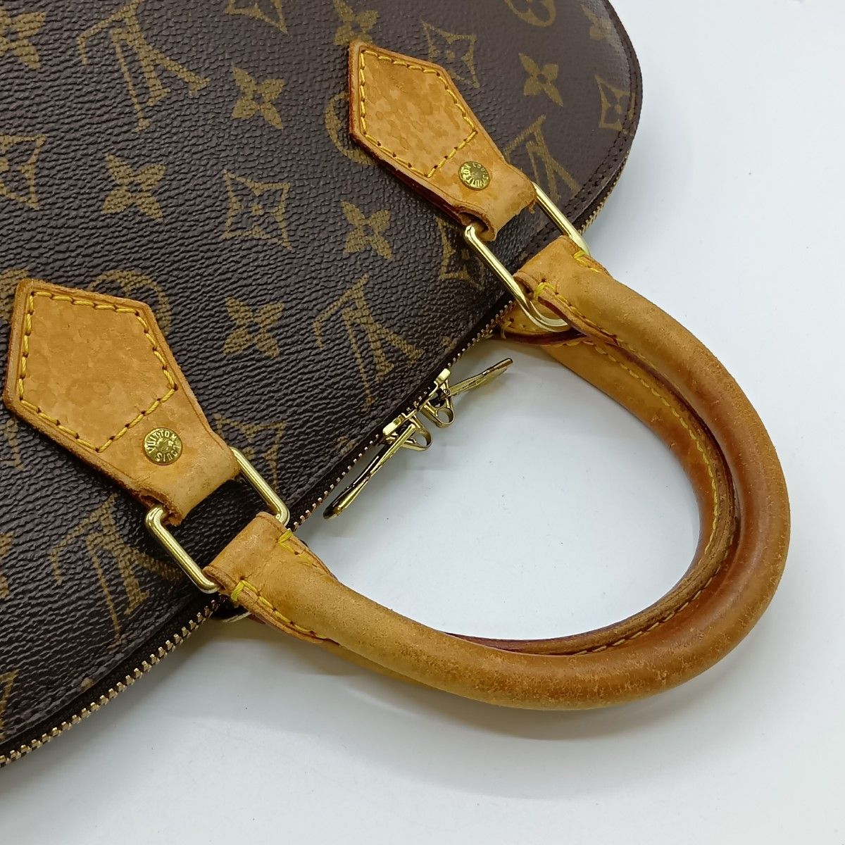 Louis Vuitton Monogram Alma Handbag M51130 Brown