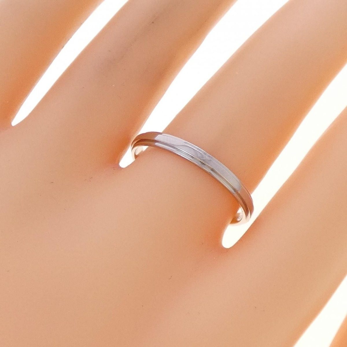 Cartier Damier Ring Silver — view 5
