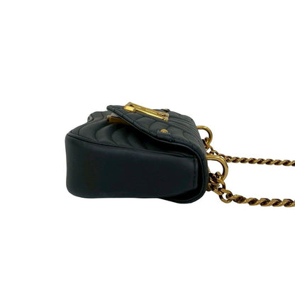 Louis Vuitton New Wave PM Leather 2-Way Handbag Chain — view 6