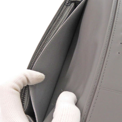 Louis Vuitton Portefeuille Plaza M81335 Monogram Shadow Leather Gray Long