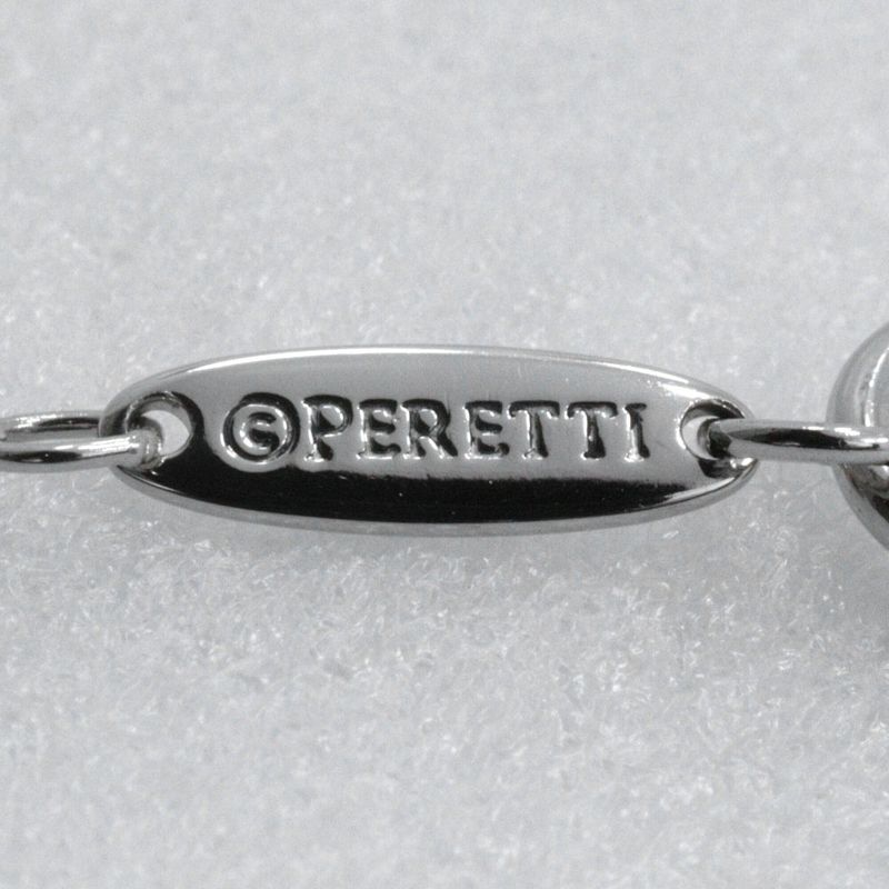 Tiffany & Co By-the-yard 1P Diamond Elsa Peretti Pt950platinum X Diamond Ladies