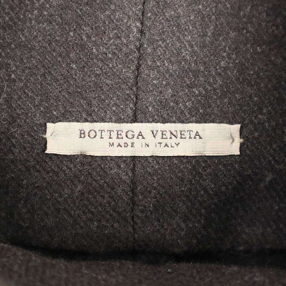 Bottega Veneta Raglan Sleeved Wool Angora Coat Dark Brown 40
