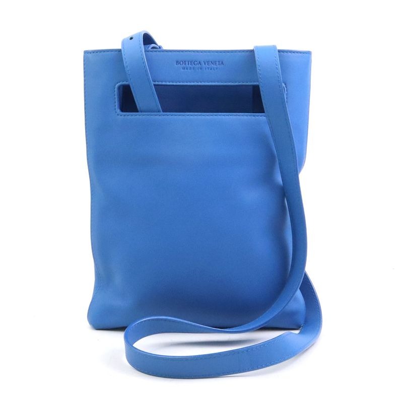 Bottega Veneta Shoulder Blue Bag