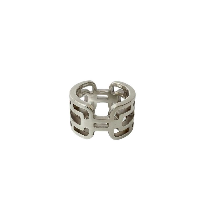 Hermes Alkan PM Silver 925 Ring No 13 Accessory 68428
