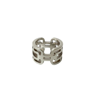 Hermes Alkan PM Silver 925 Ring No 13 Accessory 68428