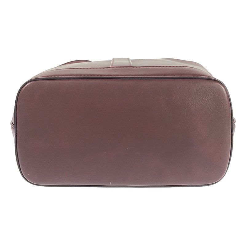 Celine Leather Shoulder Bag - Bordeaux - Women