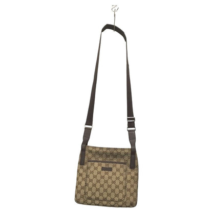 Gucci Shoulder Bag GG Canvas Sticky Scuff Yes 122793 Beige