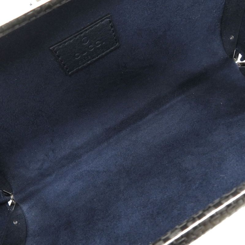 Gucci 725758 Metal Crystal Silver Chain Shoulder Bag Shoulder Bag 0347 Gucci