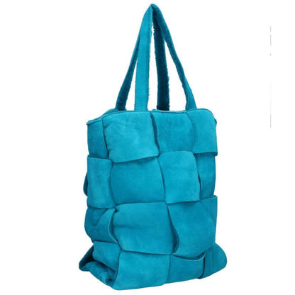 Bottega Veneta Arco Tote Mouton Leather Intrecciato Tote Bag Men's