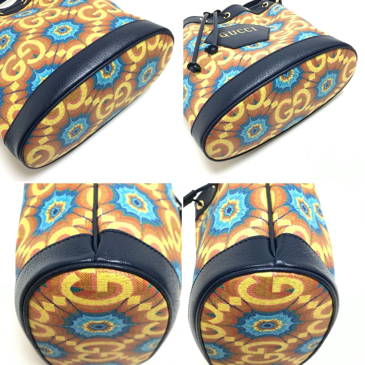 Gucci Shoulder Bag Draw String Kaleidoscope 100th Anniversary Model
