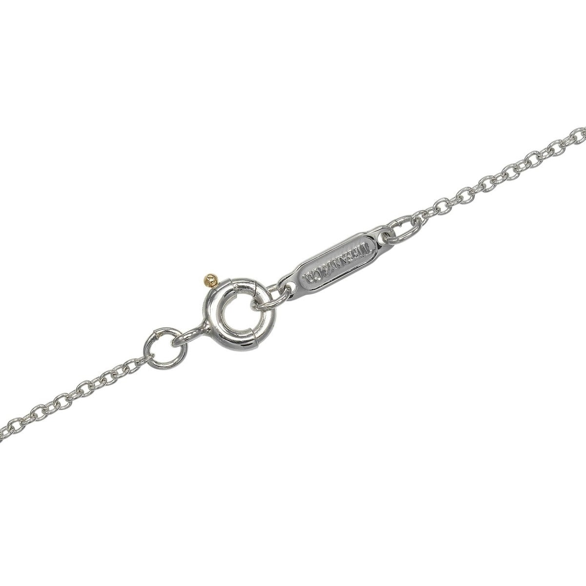 Tiffany & Co Cross Stitch Diamond Necklace — view 6