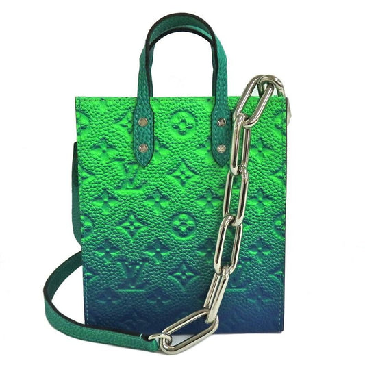 Louis Vuitton Monogram Empreinte Taurillon Illusion Sac Plat XS