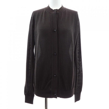 Hermes Medley Wood Button Cardigan