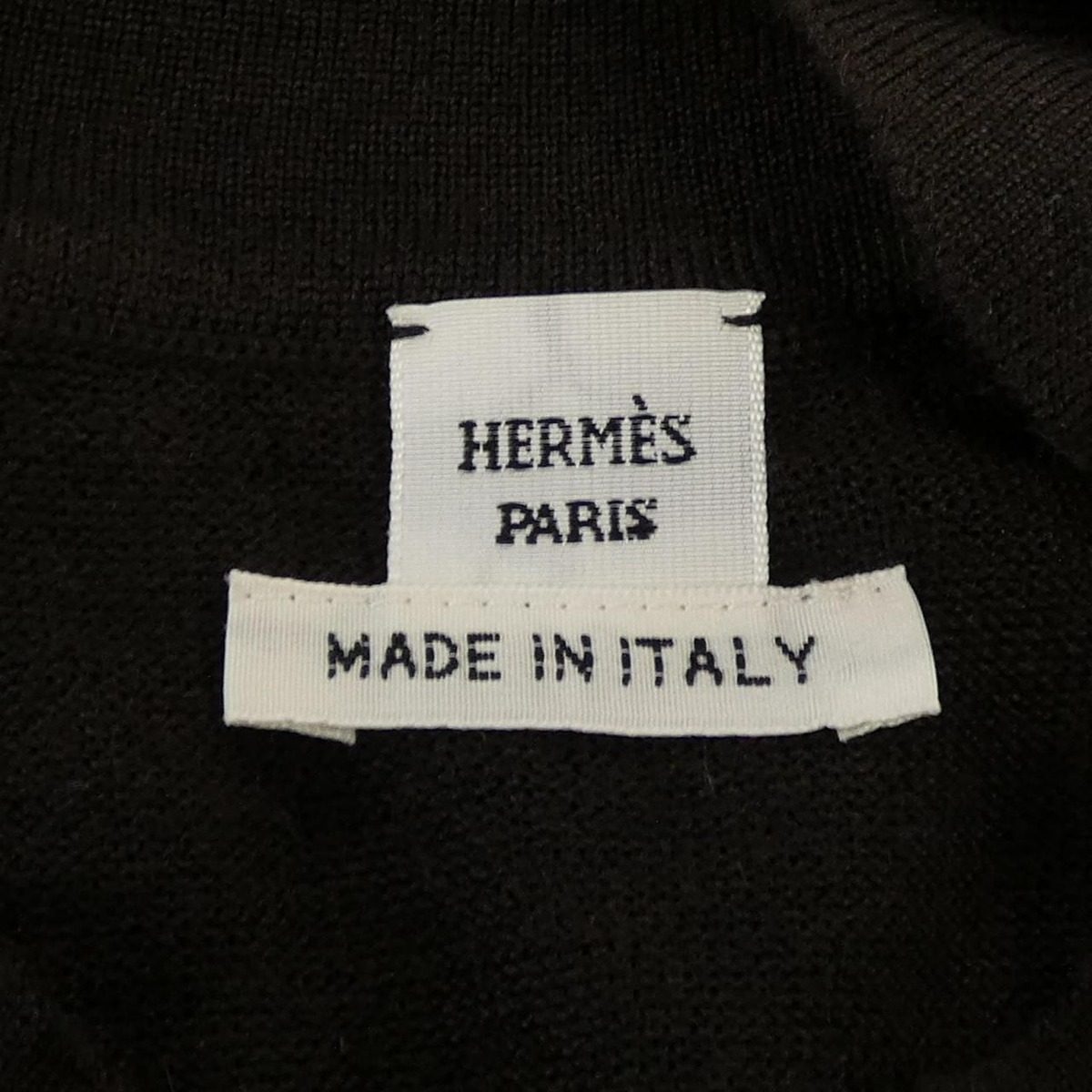 Hermes Medley Wood Button Cardigan — view 5