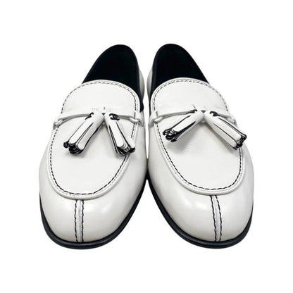 Chanel Loafers Fringe Moccasins G45405 B15187 Nt864 36 Size Calfskin Coco Mark