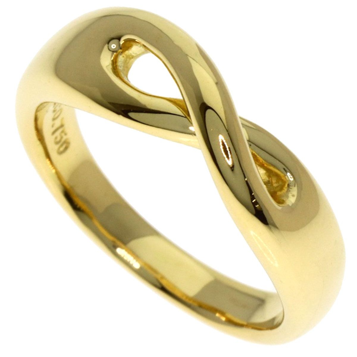 Tiffany & Co Infinity Ring 18k Yellow Gold