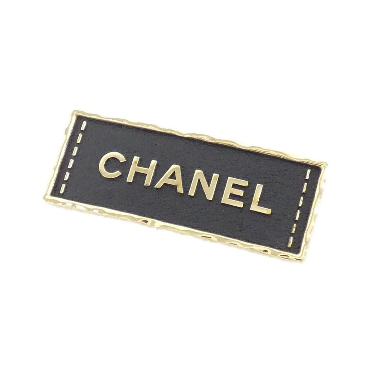 Chanel Brooch Black