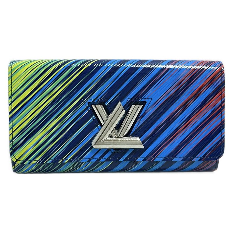 Louis Vuitton Twisted Portefeuille Twist Long Wallet M62263 Rainbow Leather