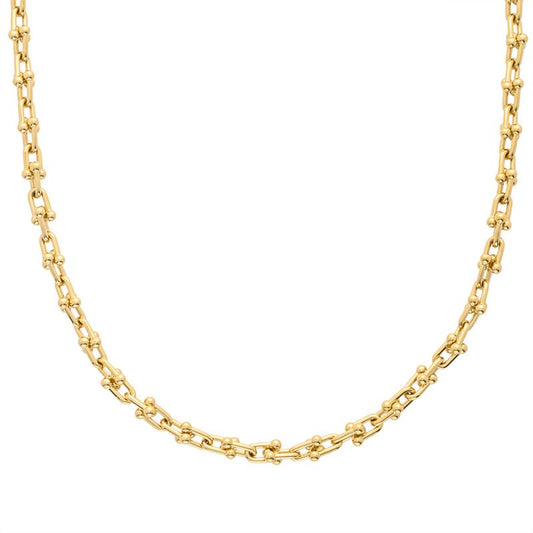 Tiffany & Co Tiffany & Co Hardware Microlink Necklace 18K Yellow Gold 266g