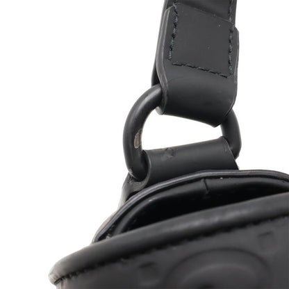 Gucci GG Rubber Effect Super Mini Bag Shoulder Bag Crossbody Black 794062