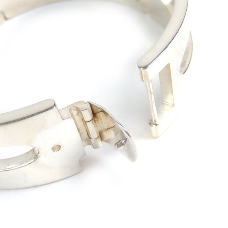 Gucci 90s-00s Tom Ford Period Old Gucci G Logo Bangle Bracelet Accessory Sv925