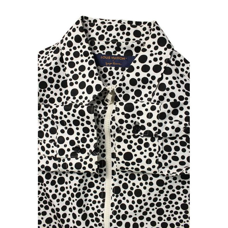 Louis Vuitton 23 SS Rm231 H V29 Hos30 W Infinity Dot Zip Up Long Sleeve Shirt — view 3