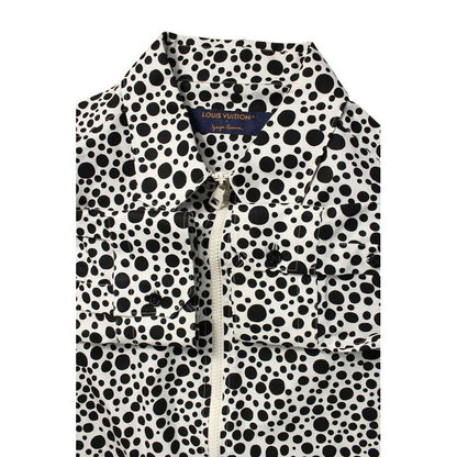 Louis Vuitton 23 SS Rm231 H V29 Hos30 W Infinity Dot Zip Up Long Sleeve Shirt — view 3