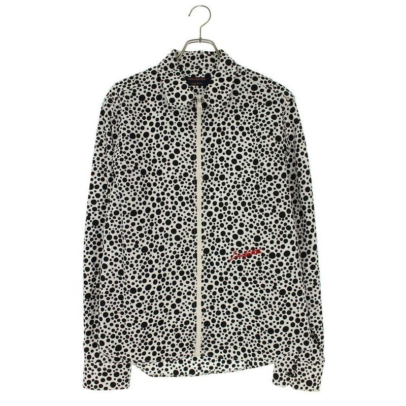 Louis Vuitton 23 SS Rm231 H V29 Hos30 W Infinity Dot Zip Up Long Sleeve Shirt
