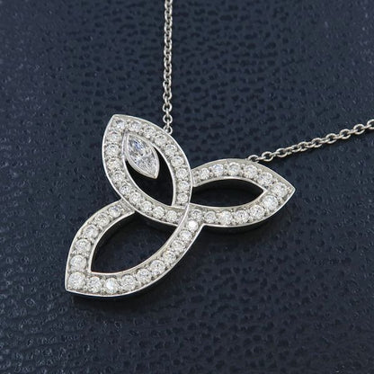 Harry Winston Lily Cluster Star Diamond Necklace