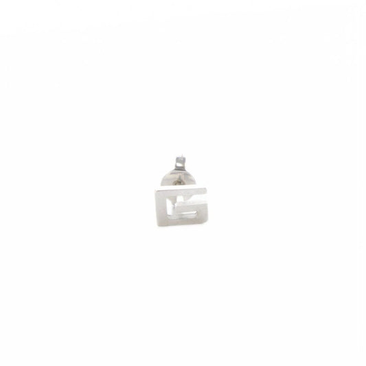Gucci Motif One Earrings 750 White Gold