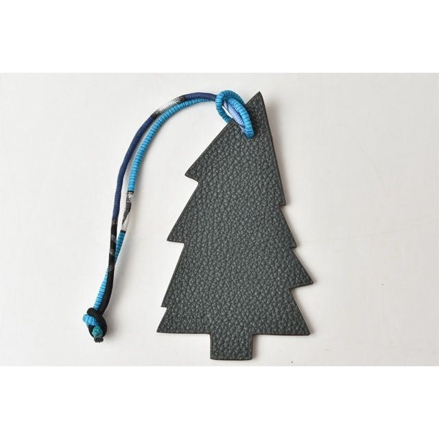 Hermes Bag Charm Lanyard Key Holder Epson Taurillon Clemence Tree Motif