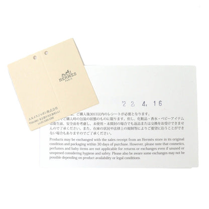 Hermes Giovanna 100% Cashmere Etoupe Ecru Logo Knit Headband Hair — view 8
