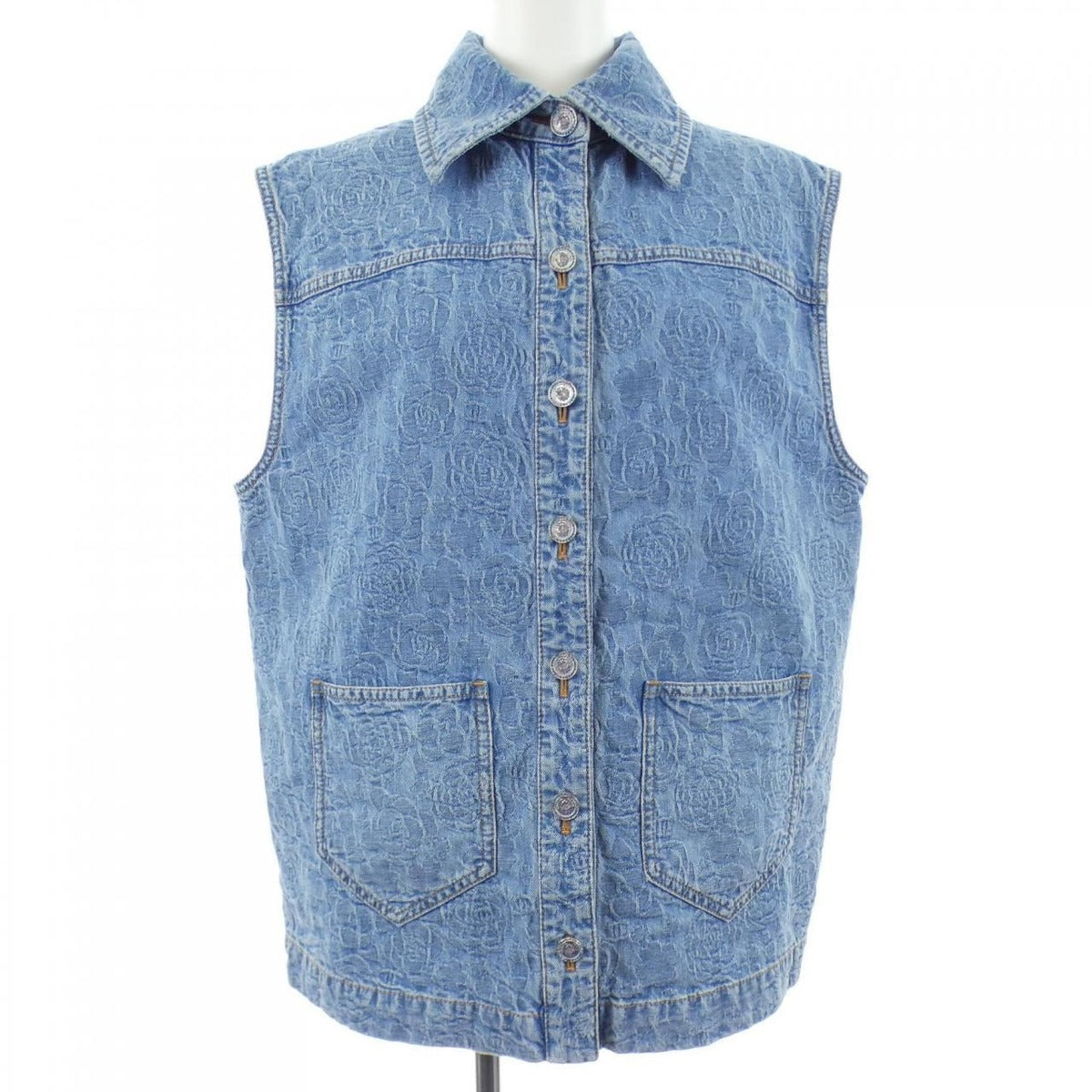 Chanel Vest Blue 36
