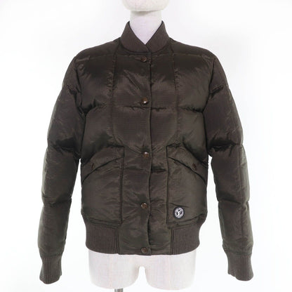 Louis Vuitton Lining Monogram Logo Down Jacket Khaki 34 Coat